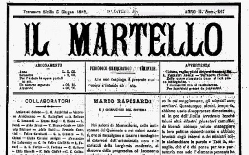 L’Eco di Gela e Il Martello, giornali editi nell’Ottocento in una fervente Terranova di Sicilia