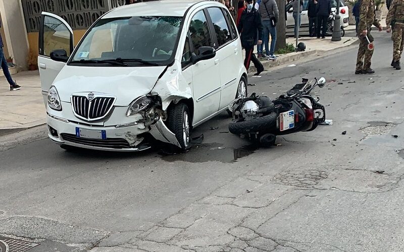 Gela: motociclista trasferito al policlinico di Messina dopo l’incidente del primo pomeriggio