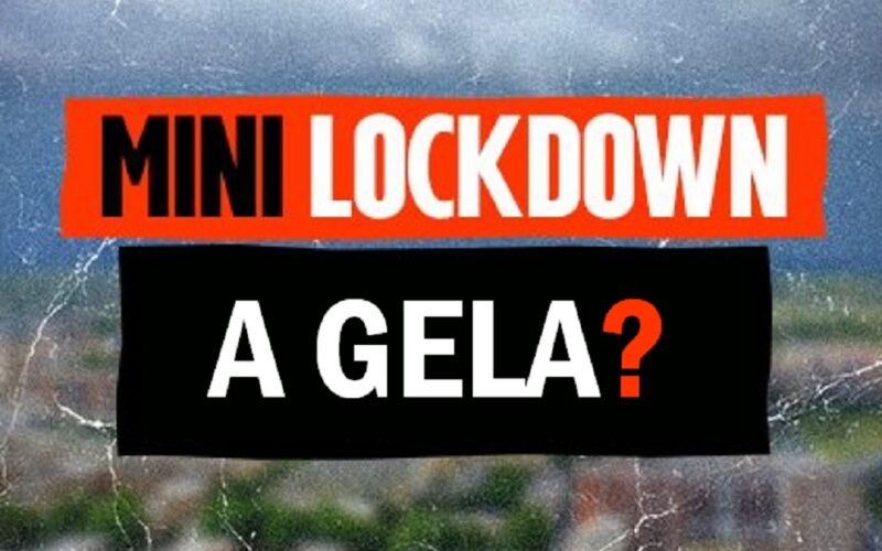 Gela verso il lockdown soft, bar e lidi chiusi a mezzanotte. Stop bevande dalle 21 alle 5. E la mascherina sempre