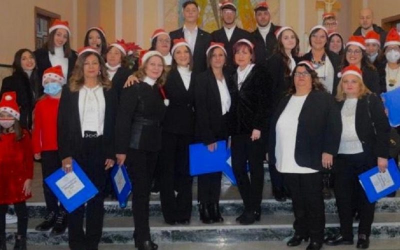 Riesi, corale polifonica in concerto a San Giovanni Bosco. L’emozione dei canti nell’atmosfera del Natale