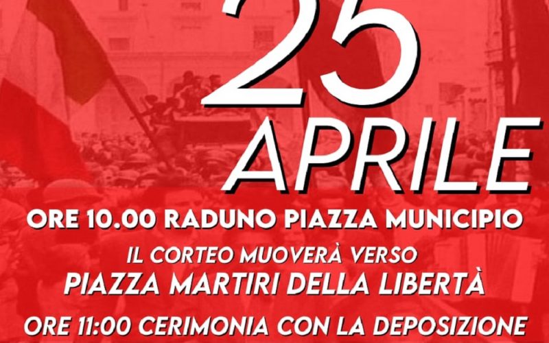 Gela celebra la giornata del 25 aprile