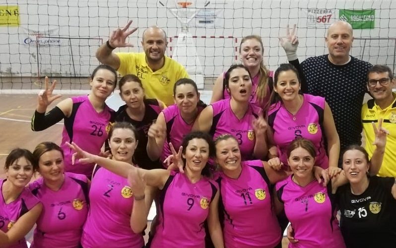 Nuova Città di Gela, successo in tre set sulla diretta concorrente Volley San Cataldo