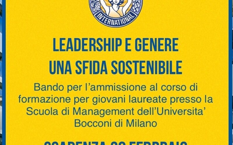 Gela, corso di formazione per giovani laureate, domande di ammissione entro il 28 febbraio