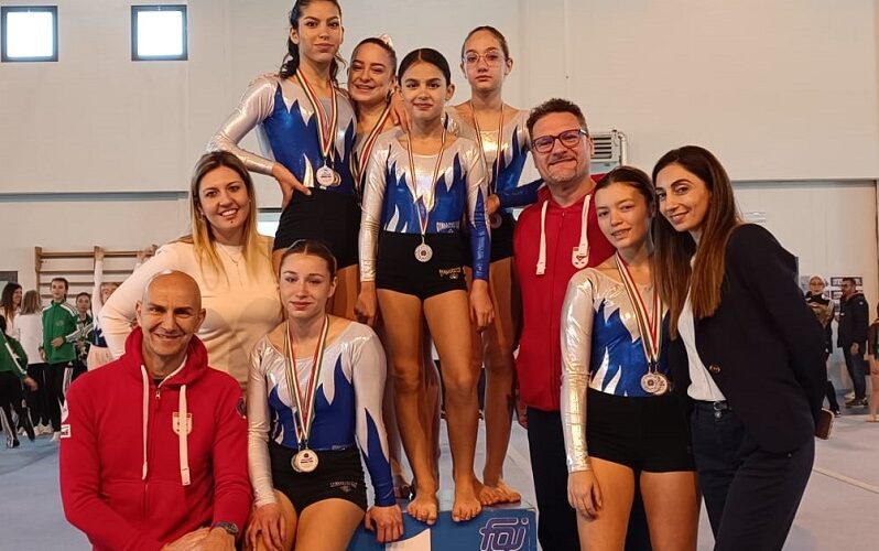 Gela mostra i suoi talenti nella ginnastica artistica. Bella prova delle atlete Gymnastic Club