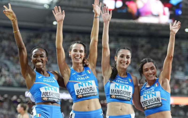 Niscemi tifa Alice, tutti davanti alla tv. La campionessa in pista per la finale mondiale 4×400