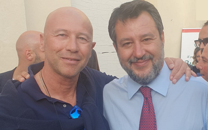 Gela, l’abbraccio tra Salvini e Alabiso ha il sapore del battesimo. Sarà lui il candidato?