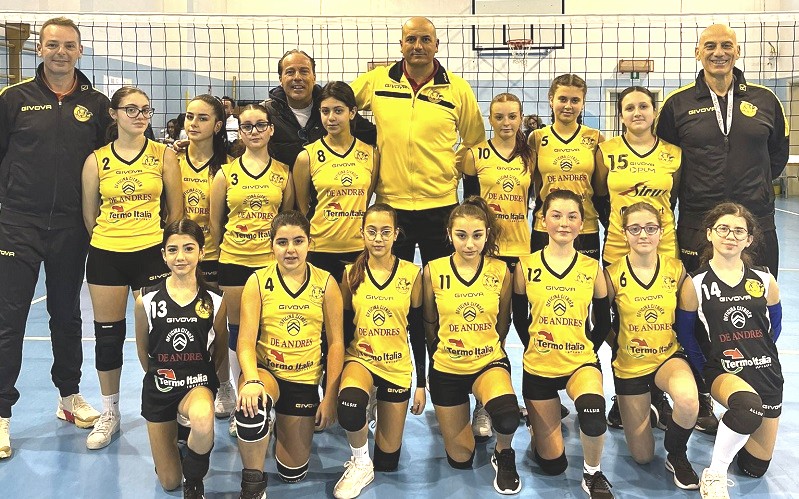 Nuova Città di Gela, primo squillo per le ragazze in giallonero nel torneo Under 14