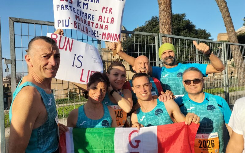 L’Atletica Gela alla maratona di Roma