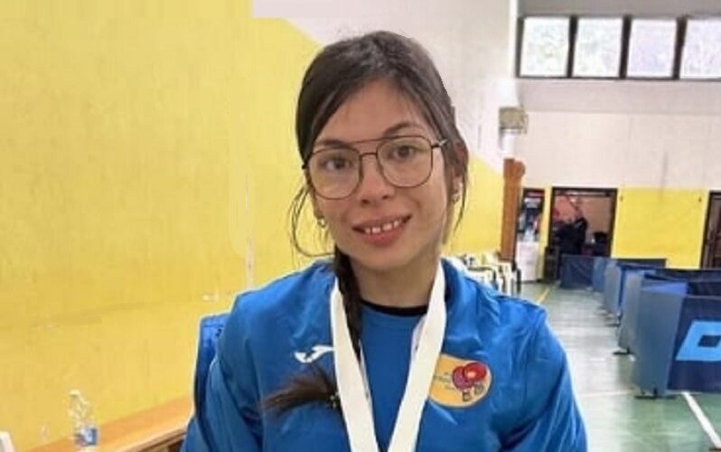 Il talento di Chiara, quinto posto alle fasi nazionali di sport paralimpici. Vola la Tennistavolo Gela nel torneo di serie C1