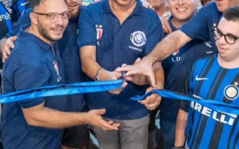 Niscemi: «Amala, pazza Inter», tifosi  inaugurano club. Con i saluti di Facchetti jr e altri