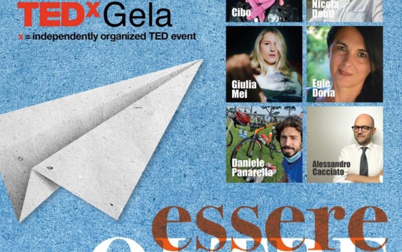 TEDxGela, «Essere Oltre» in programma il 7 settembre. Già disponibile il link per i biglietti